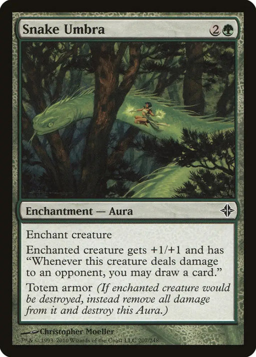 Snake Umbra [Rise of the Eldrazi] - MTG Single