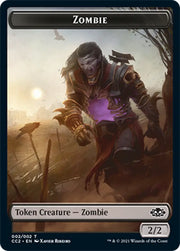 Snake // Zombie Double-Sided Token [Commander Collection: Black Tokens] - MTG Single
