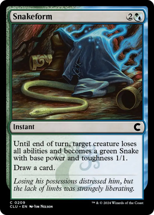Snakeform [Ravnica: Clue Edition] - MTG Single
