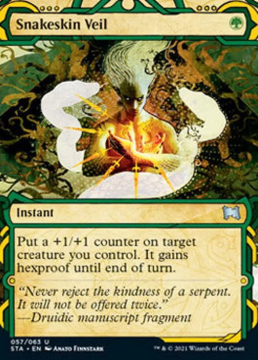 Snakeskin Veil [Strixhaven: School of Mages Mystical Archive] - MTG Single