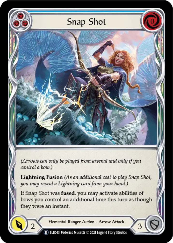 Snap Shot (Blue) [Tales of Aria Unlimited] Unlimited Rainbow Foil - Flesh And Blood Single