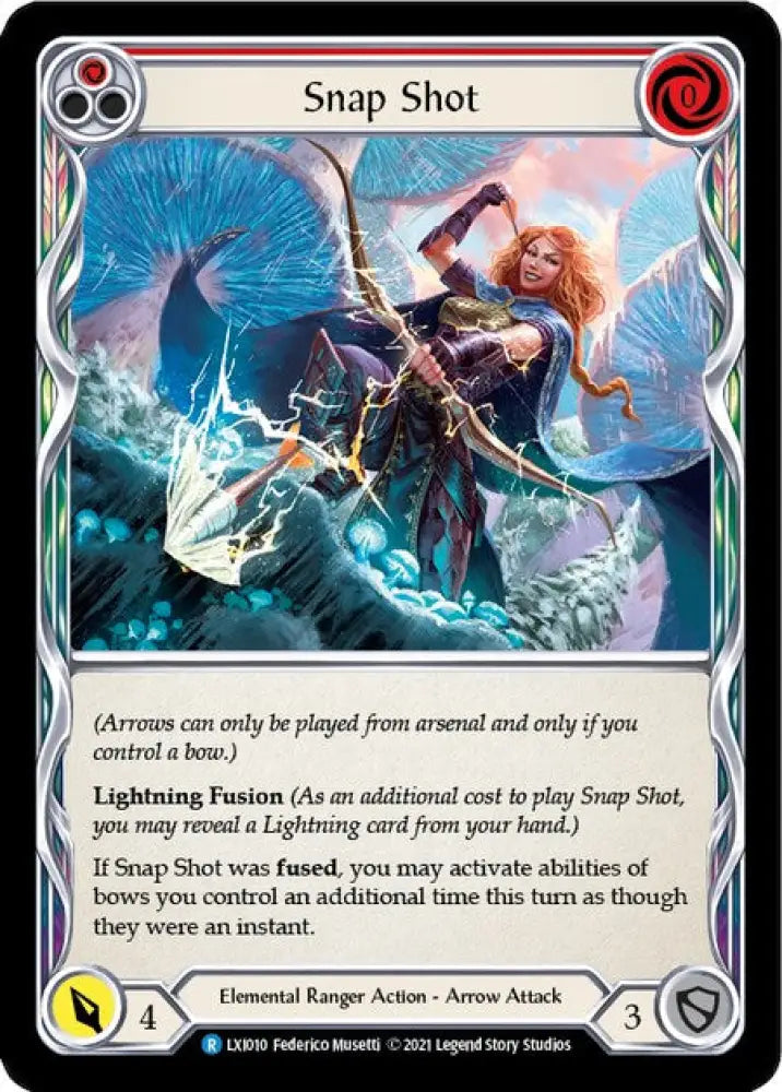 Snap Shot (Red) [Tales of Aria Blitz Deck] 1st Edition Normal - Flesh And Blood Single