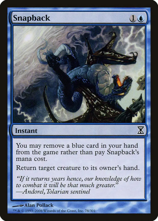 Snapback [Time Spiral] - MTG Single