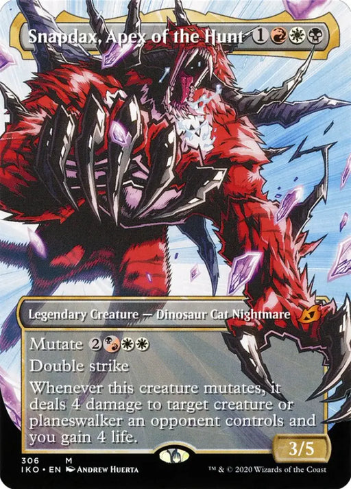 Snapdax Apex of the Hunt (Showcase) [Ikoria: Lair of Behemoths] - MTG Single