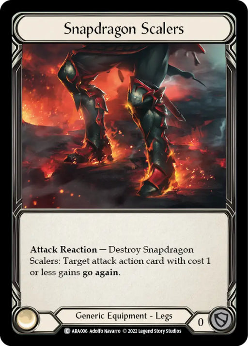 Snapdragon Scalers [Outsiders] (Arakni Blitz Deck) - Flesh And Blood Single