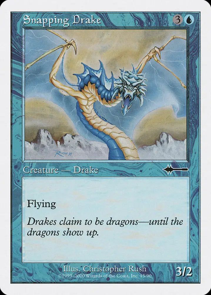 Snapping Drake [Beatdown] - MTG Single