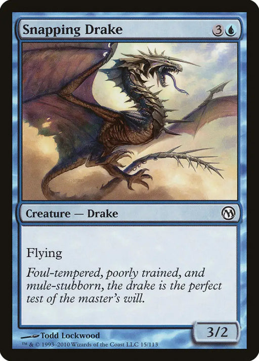 Snapping Drake [Duels of the Planeswalkers] - MTG Single