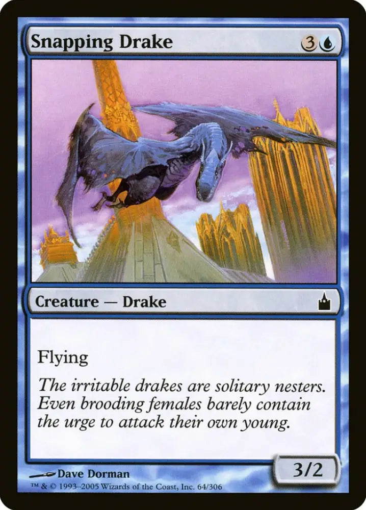 Snapping Drake [Ravnica: City of Guilds] - MTG Single