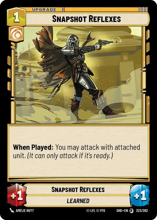 Snapshot Reflexes (223/262) [Shadows of the Galaxy] - Star Wars: Unlimited Single