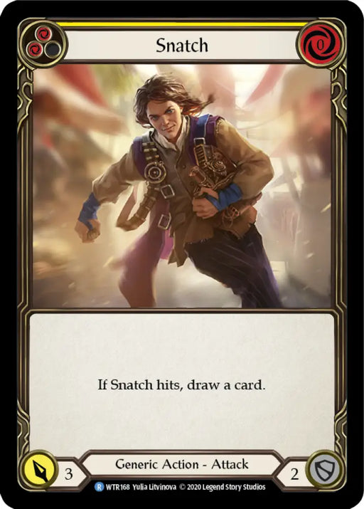 Snatch (Yellow) [Welcome to Rathe Unlimited] Unlimited Rainbow Foil - Flesh And Blood Single