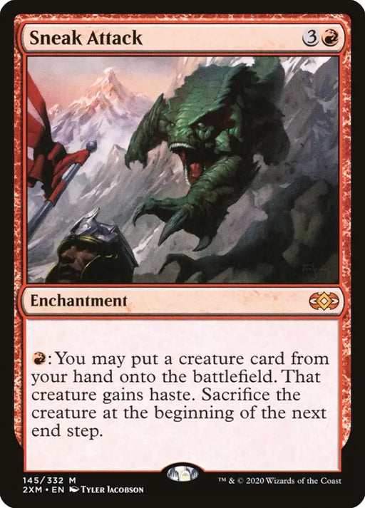 Sneak Attack [Double Masters] - MTG Single