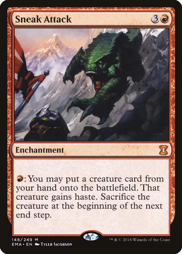 Sneak Attack [Eternal Masters] - MTG Single