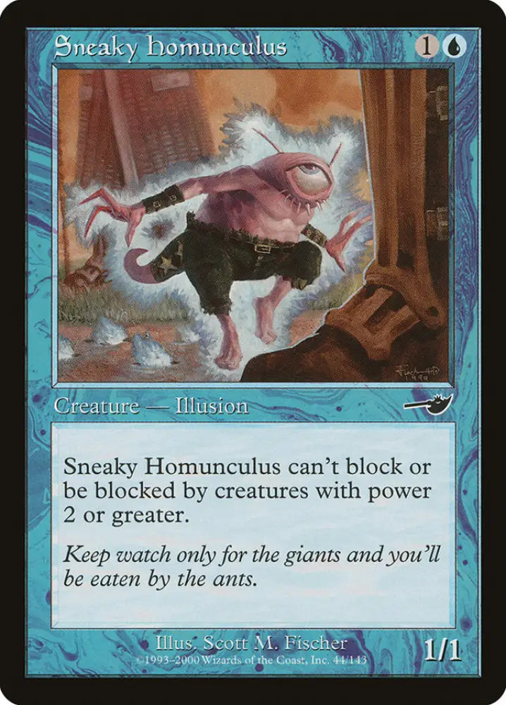 Sneaky Homunculus [Nemesis] - MTG Single