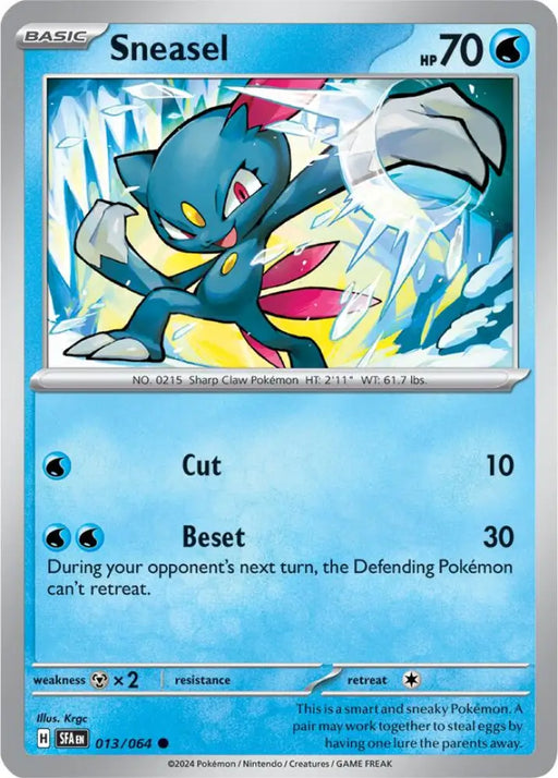 Sneasel (013/064) [Scarlet & Violet: Shrouded Fable] - Pokemon Single