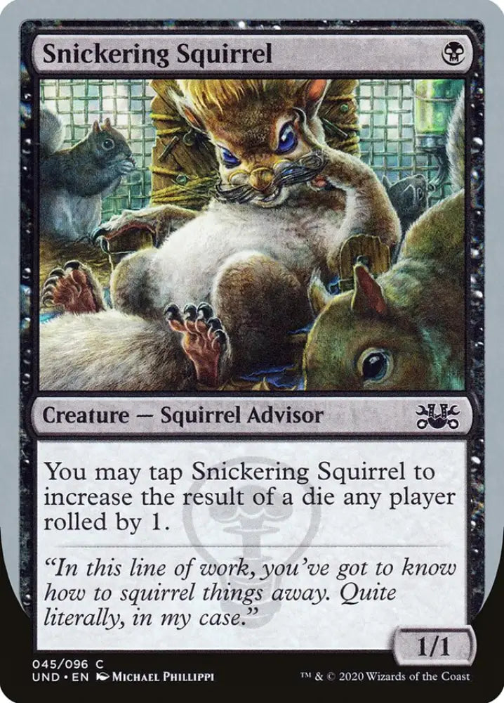 Snickering Squirrel [Unsanctioned] - MTG Single