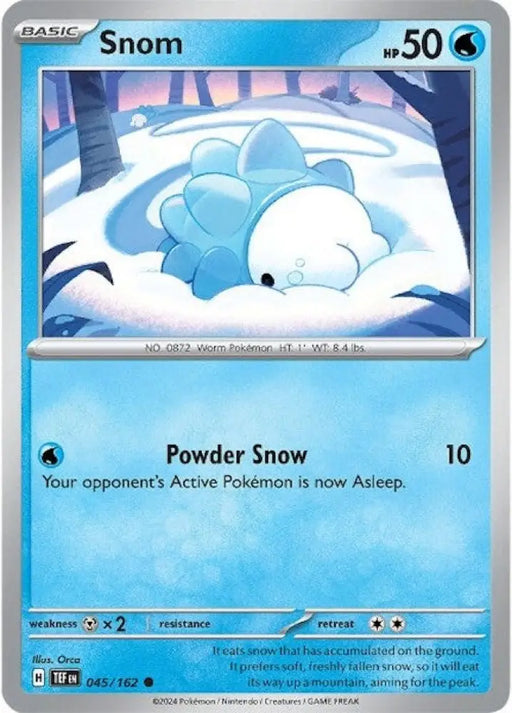 Snom (045/162) [Scarlet & Violet: Temporal Forces] - Pokemon Single