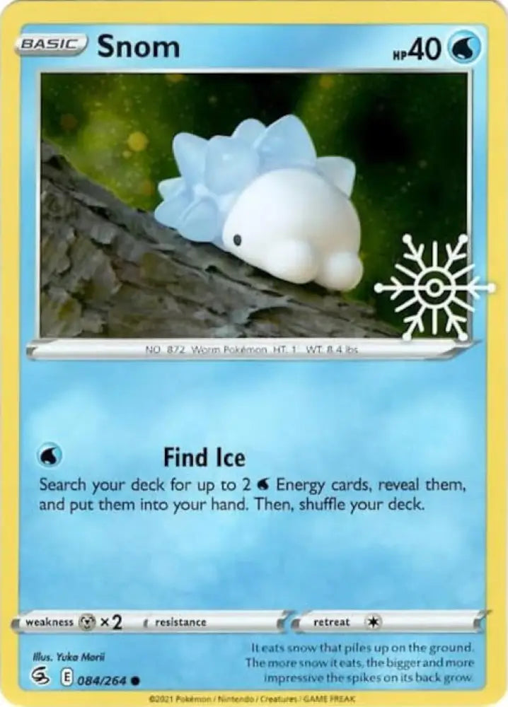 Snom (084/264) (Holiday Calendar) [Sword & Shield: Fusion Strike] - Pokemon Single