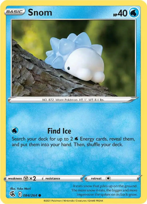 Snom (084/264) [Sword & Shield: Fusion Strike] - Pokemon Single