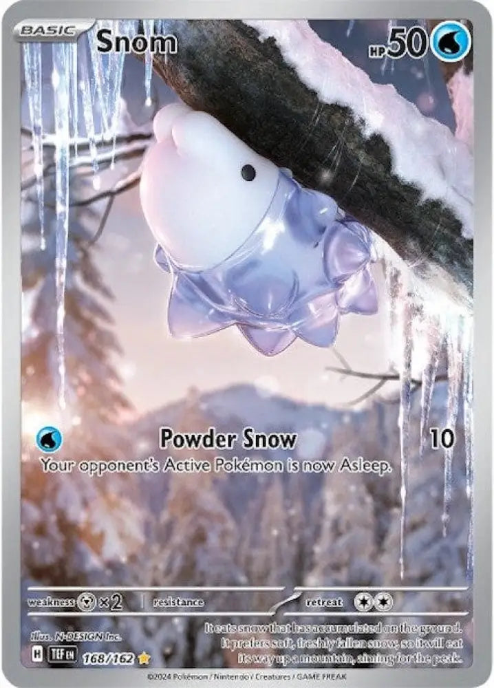 Snom (168/162) [Scarlet & Violet: Temporal Forces] - Pokemon Single