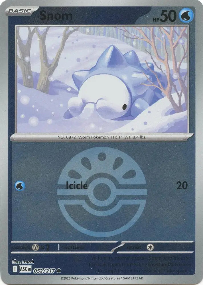 Snom (Friend Ball) (052/217) [ME: Ascended Heroes]