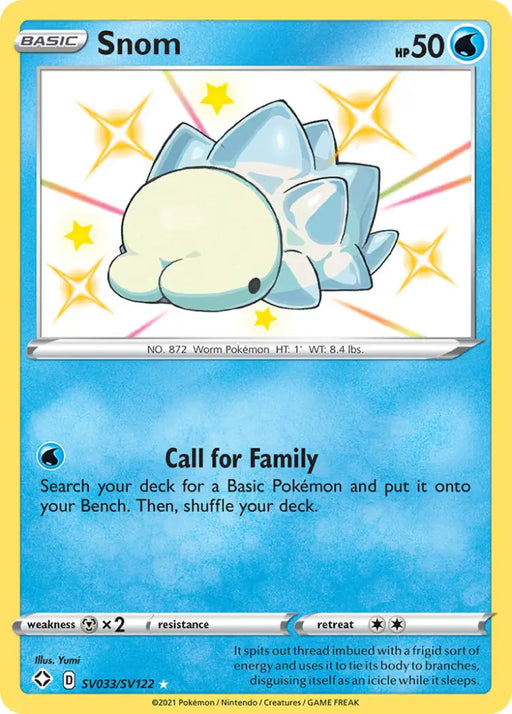 Snom (SV033/SV122) [Sword & Shield: Shining Fates] - Pokemon Single