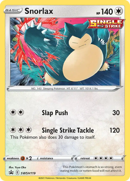 Snorlax (SWSH119) [Sword & Shield: Black Star Promos] - Pokemon Single