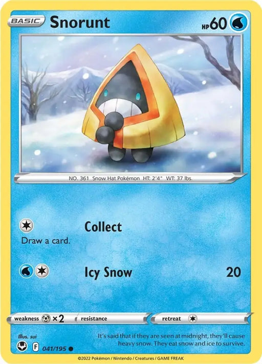 Snorunt (041/195) [Sword & Shield: Silver Tempest] - Pokemon Single