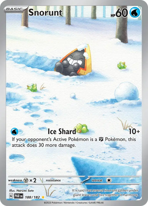 Snorunt (188/182) [Scarlet & Violet: Paradox Rift] - Pokemon Single