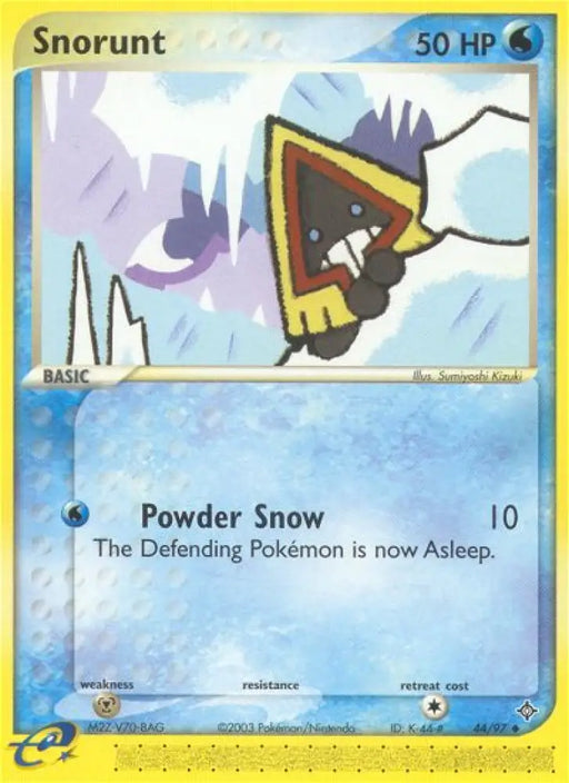 Snorunt (44/97) [EX: Dragon] - Pokemon Single