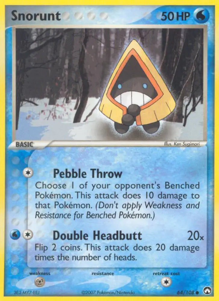Snorunt (64/108) [EX: Power Keepers] - Pokemon Single