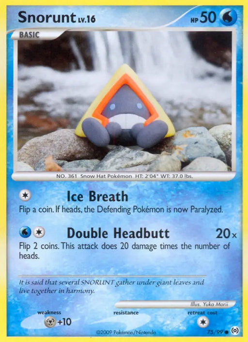 Snorunt (75/99) [Platinum: Arceus] - Pokemon Single
