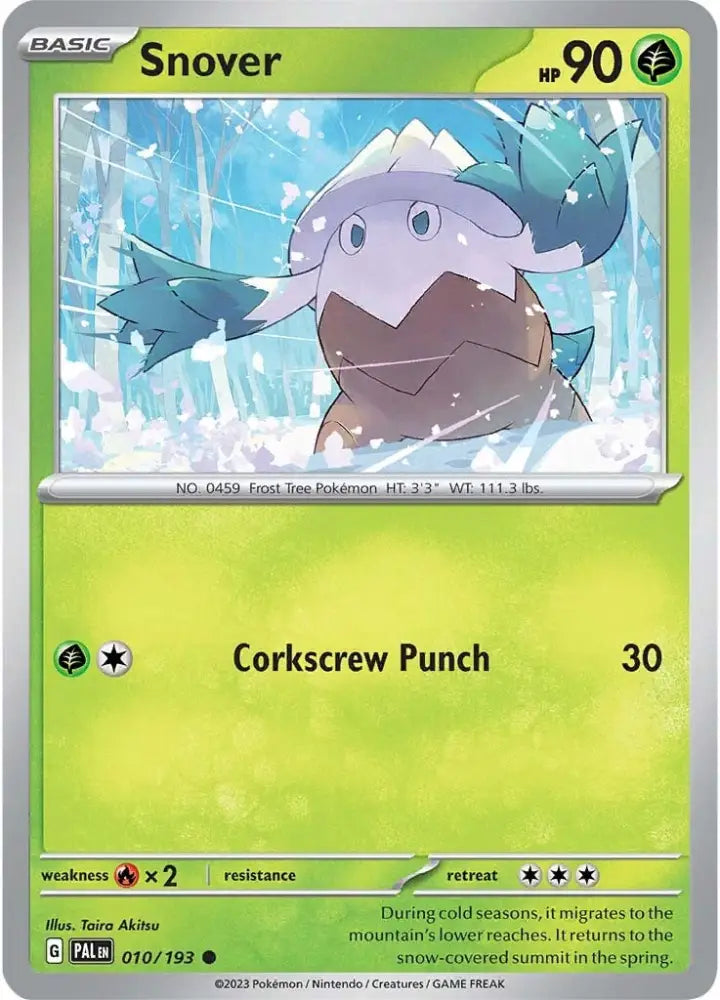 Snover (010/193) [Scarlet & Violet: Paldea Evolved] - Pokemon Single