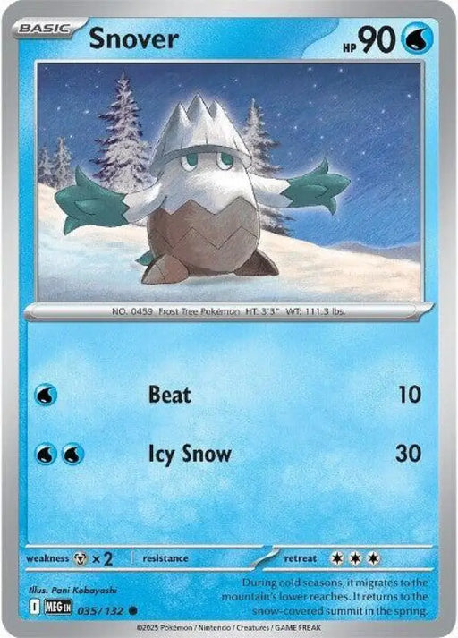 Snover - 035/132 [ME01: Mega Evolution]