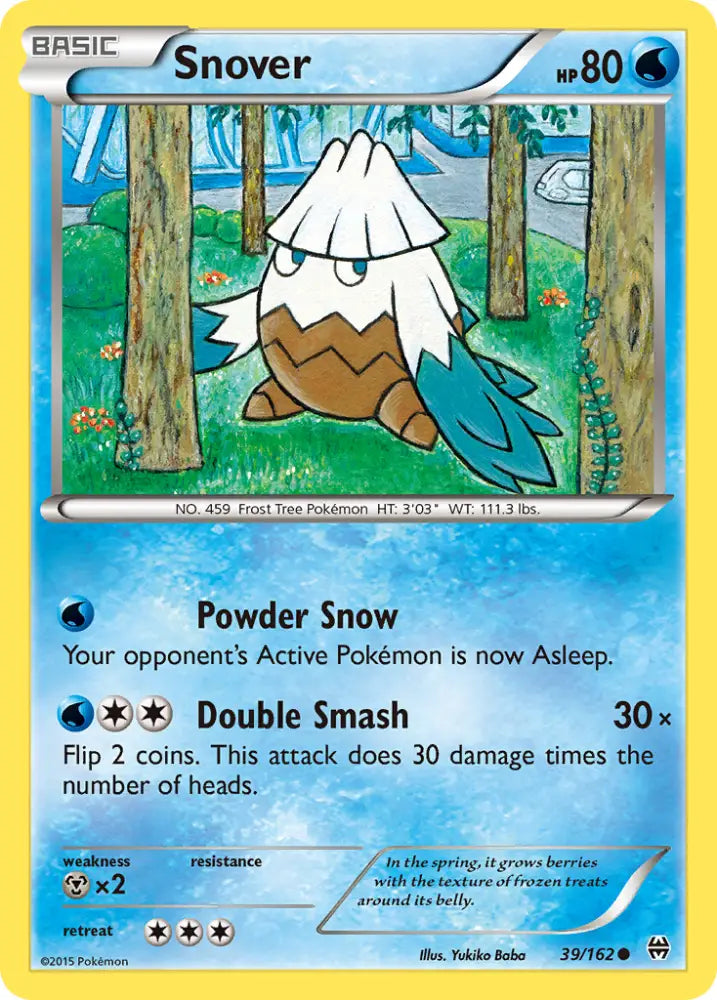 Snover (39/162) [XY: BREAKthrough] - Pokemon Single