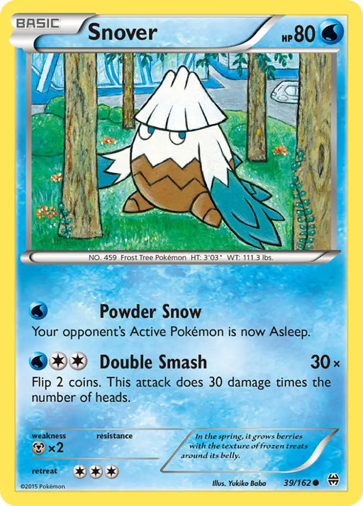 Snover (39/162) [XY: BREAKthrough] - Pokemon Single