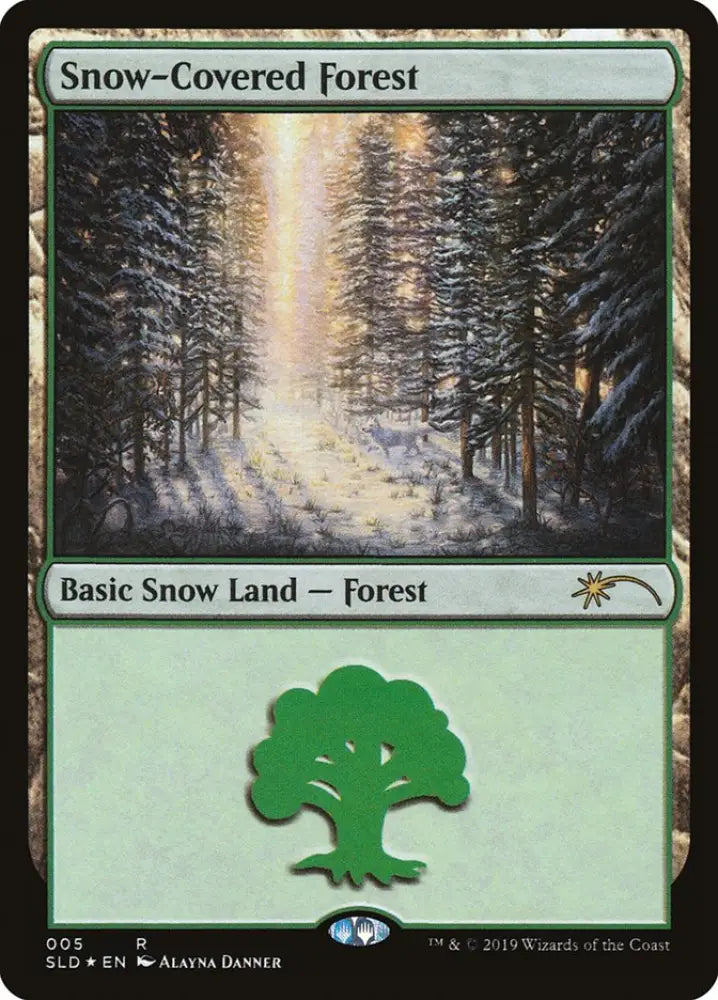 Snow-Covered Forest (005) [Secret Lair Drop Series] - MTG Single