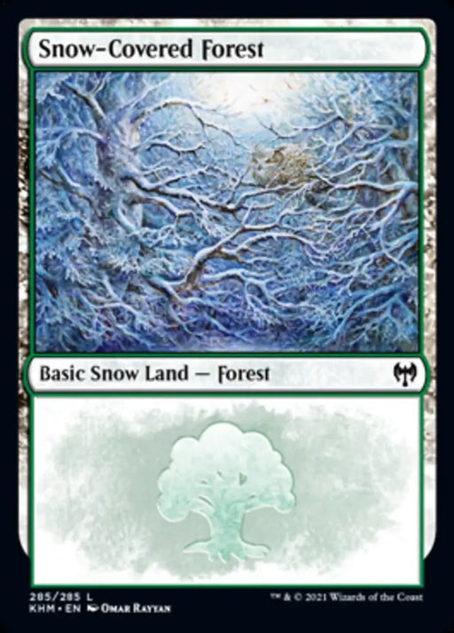 Snow-Covered Forest (285) [Kaldheim] - MTG Single
