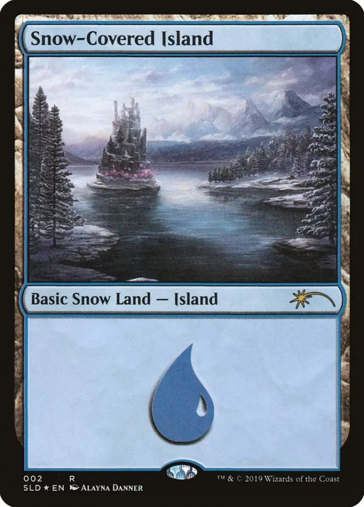 Snow-Covered Island (2) [Secret Lair Drop Series] - MTG Single