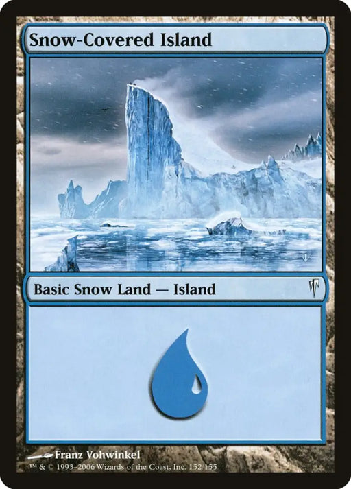 Snow-Covered Island [Coldsnap] - MTG Single