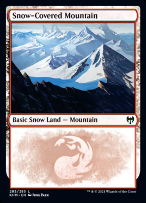 Snow-Covered Mountain (283) [Kaldheim] - MTG Single