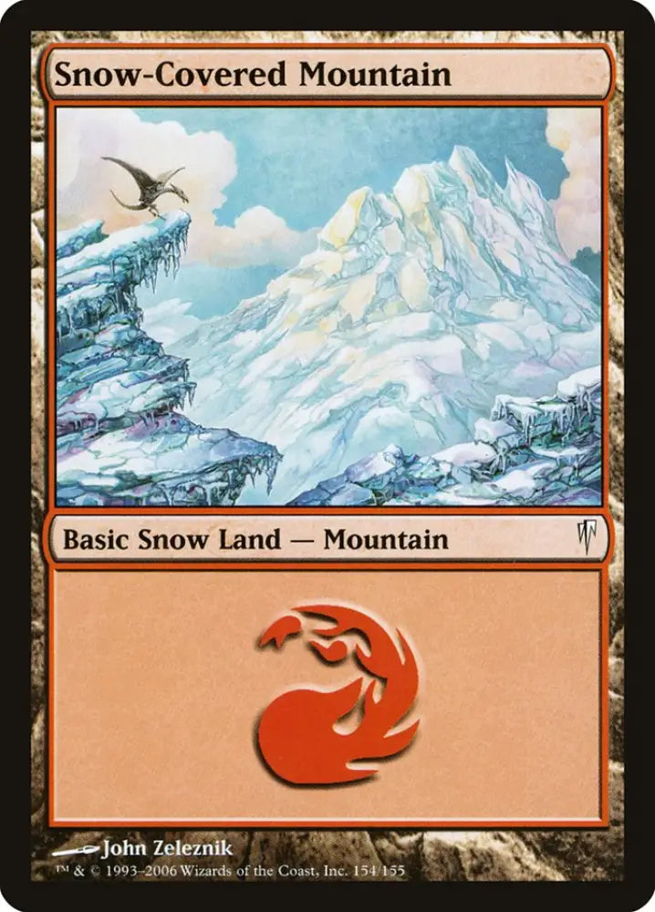 Snow-Covered Mountain [Coldsnap] - MTG Single
