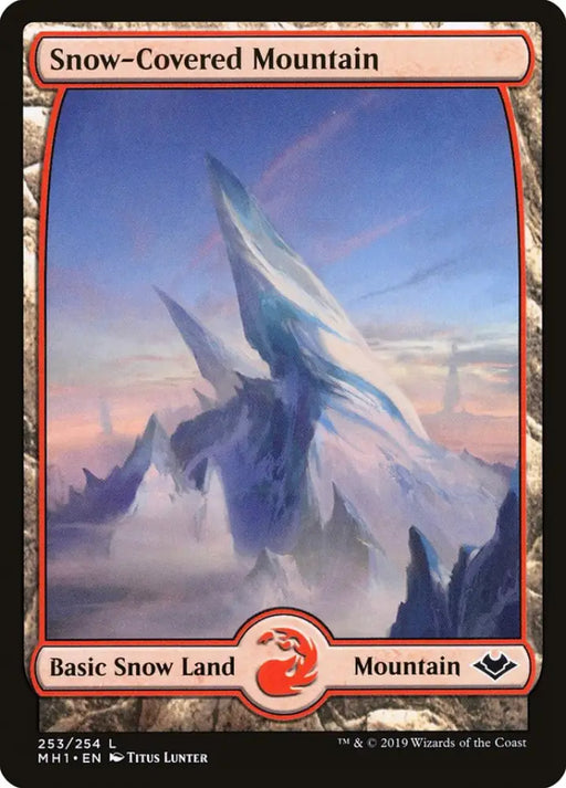 Snow-Covered Mountain [Modern Horizons] - MTG Single