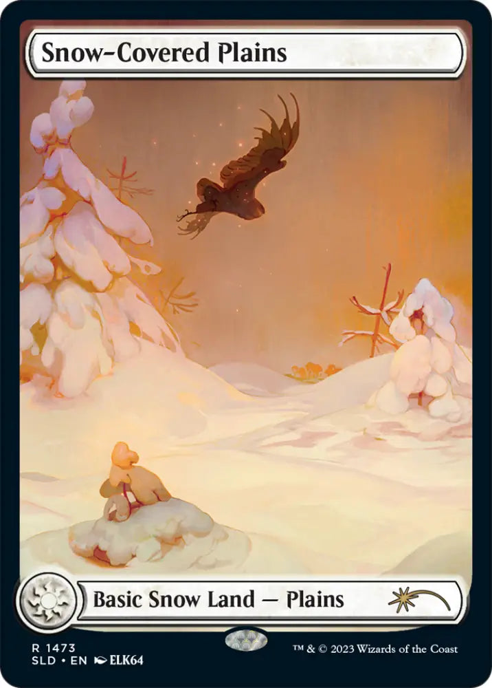Snow-Covered Plains (1473) [Secret Lair Drop Series] - MTG Single