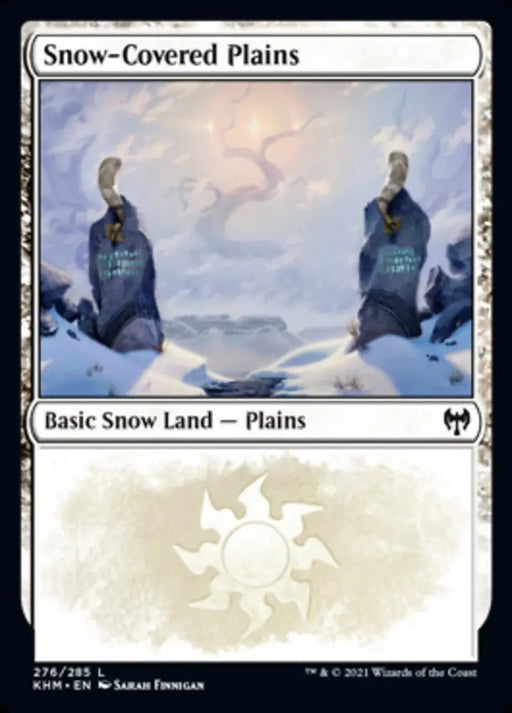 Snow-Covered Plains (276) [Kaldheim] - MTG Single