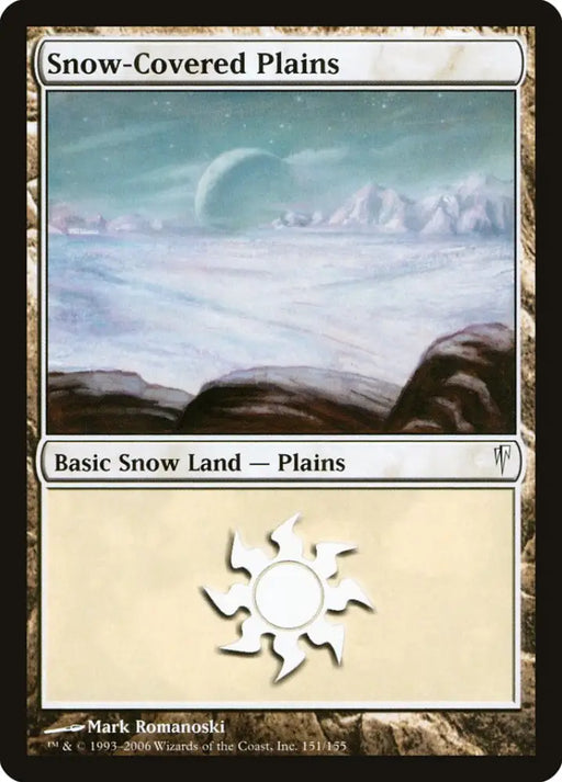 Snow-Covered Plains [Coldsnap] - MTG Single
