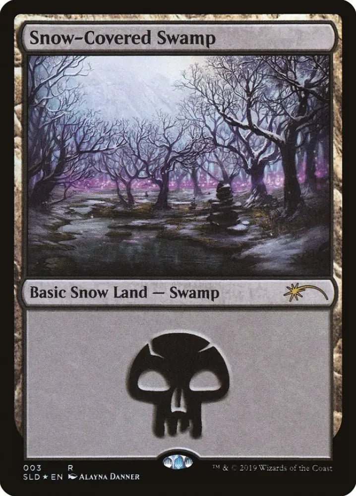 Snow-Covered Swamp (003) [Secret Lair Drop Series] - MTG Single