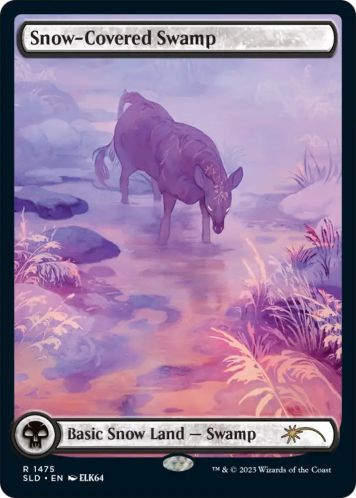 Snow-Covered Swamp (1475) [Secret Lair Drop Series] - MTG Single