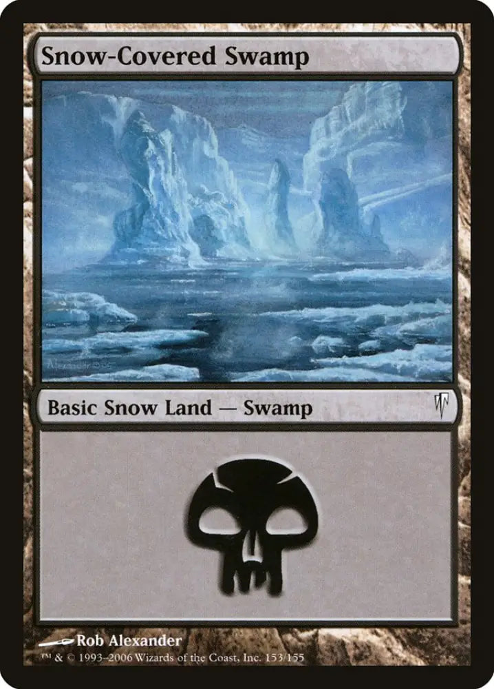 Snow-Covered Swamp [Coldsnap] - MTG Single