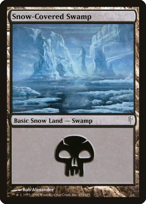 Snow-Covered Swamp [Coldsnap] - MTG Single
