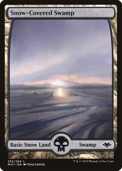 Snow-Covered Swamp [Modern Horizons] - MTG Single
